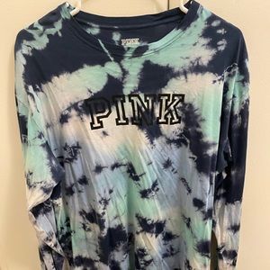 PINK tie dye long sleeve